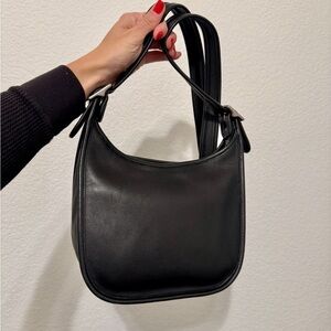 Vintage Coach Leather Shoulder Bag